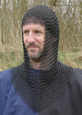 Medieval & LARP Coif for Beginners - blackened