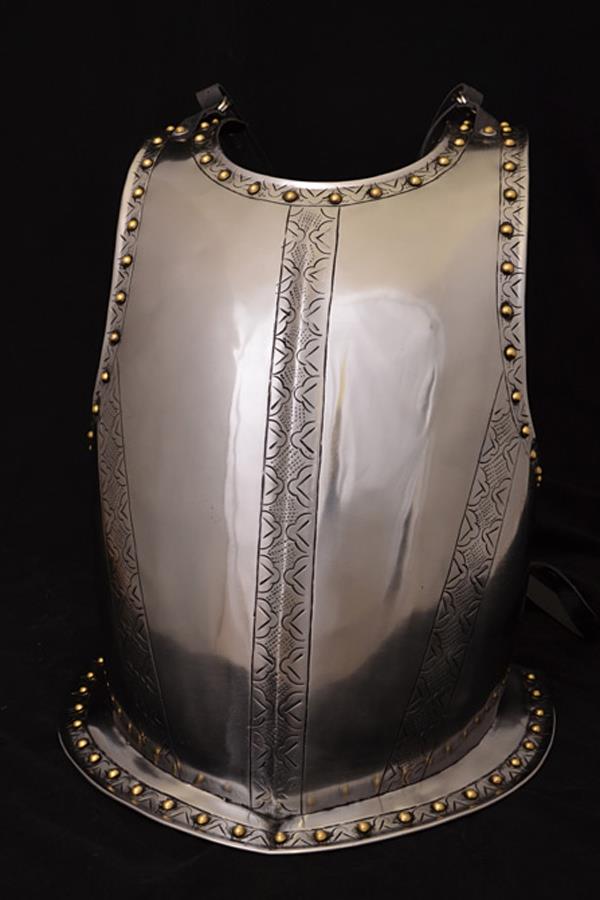 Late Medieval Breastplate with Engravings