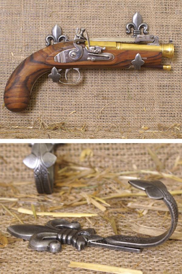 Wandhalter Fleur de Lys