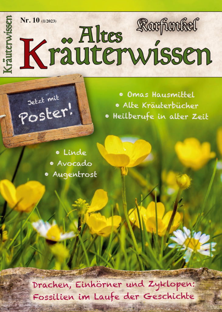 Karfunkel Old Herbal Knowledge No. 10 with Poster