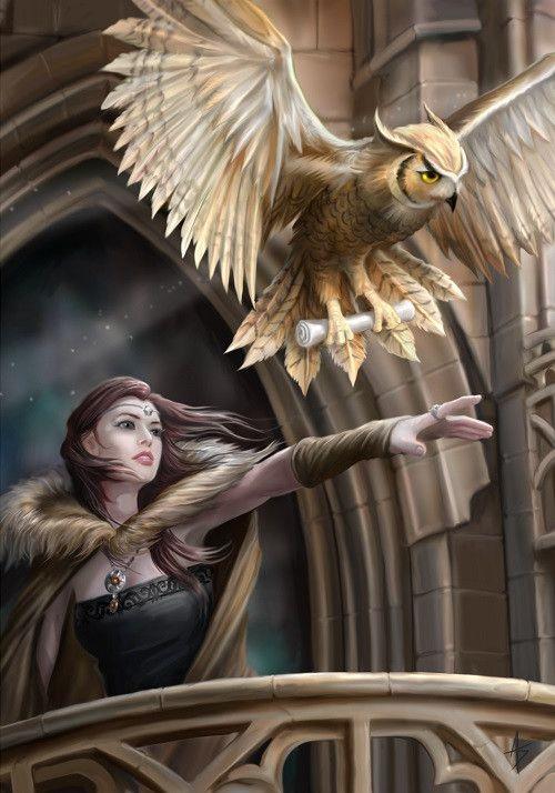 Greeting Card - The Messenger