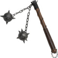 Morgenstern mit zwei Metallkugeln - Dekoration