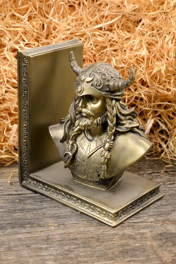 Buchstützen Wikinger