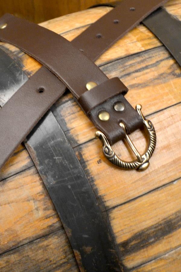 Medieval Leather Sword Belt Fighter