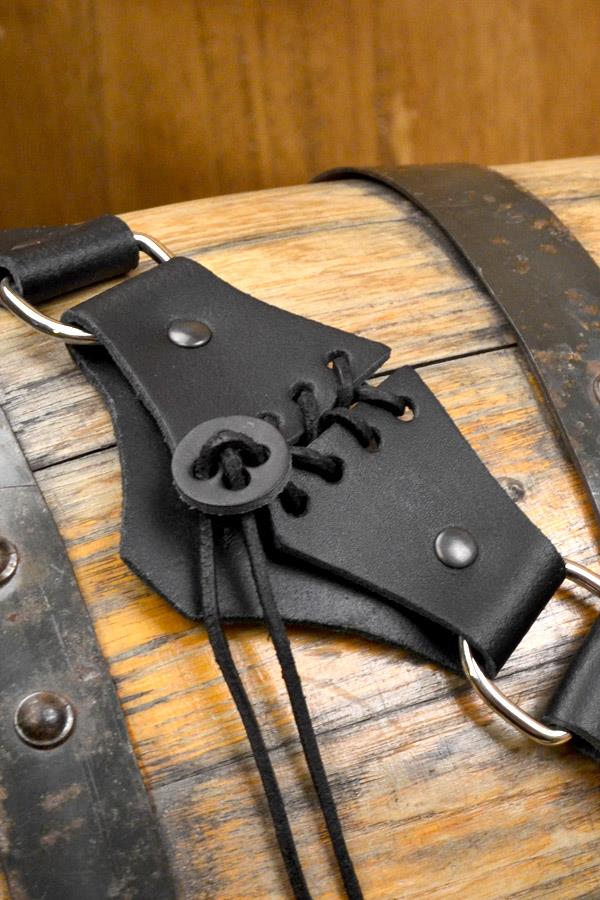 Medieval Leather Sword Belt Fighter