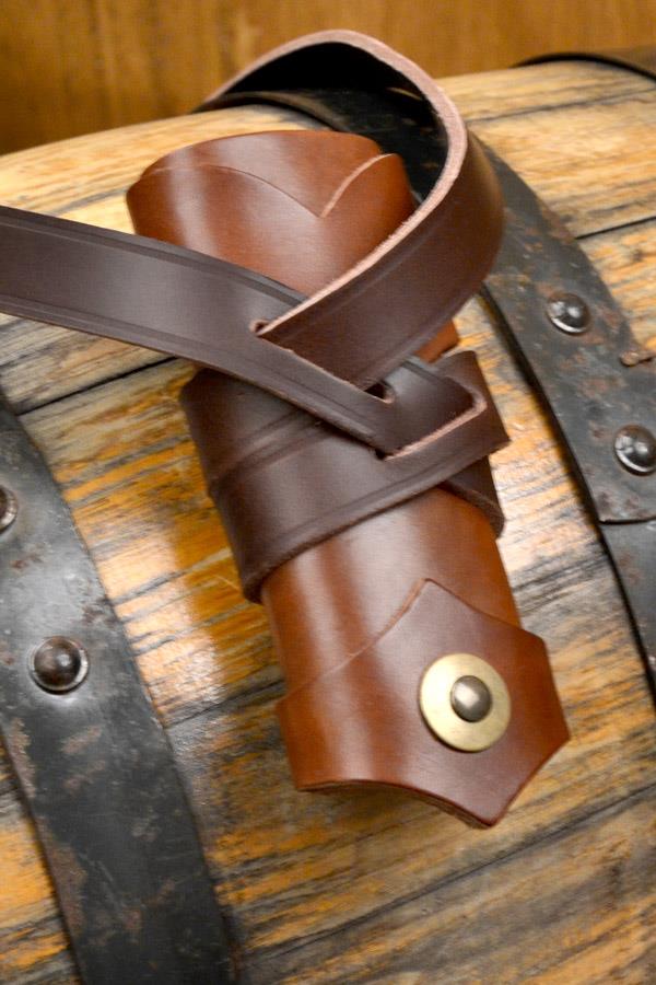 Wikinger Schwertgürtel Björn aus Leder