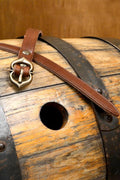 Medieval Long Belt Ruben made of Leather
