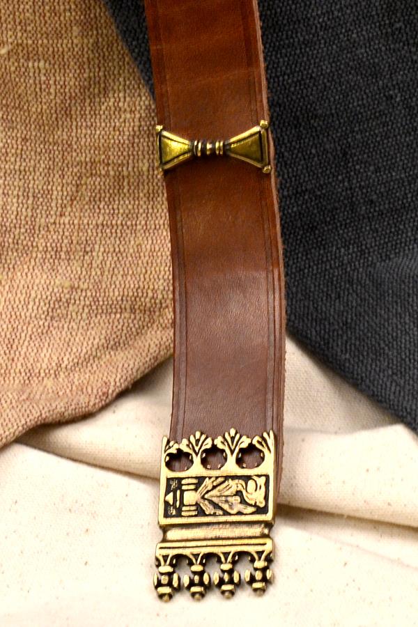 Mittelalter Gürtel Edelmann aus Leder