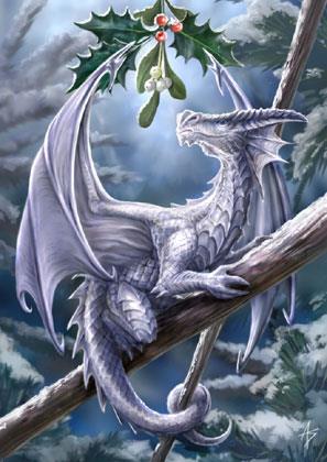 Greeting Card - Snow Dragon
