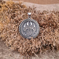 Amulett Wolfstatze aus Silber