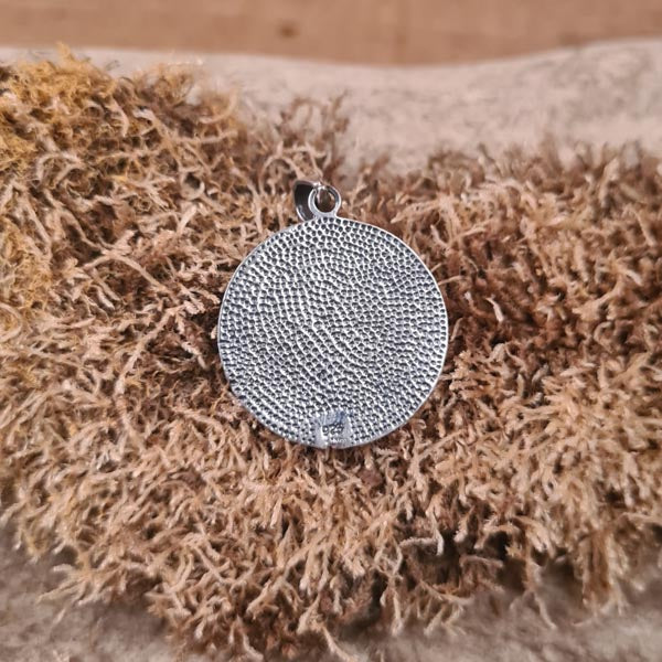 Amulett Wolfstatze aus Silber