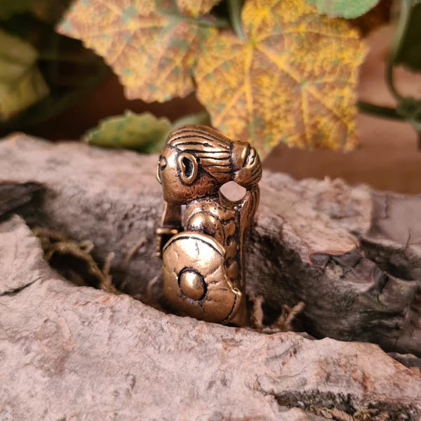 Amulett Wikinger Walküre aus Bronze - Replik