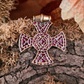 Frühmittelalter Angelsachsen Ixworth-Kreuz aus Bronze - Replik