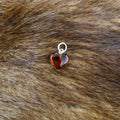 Amber Heart Pendant