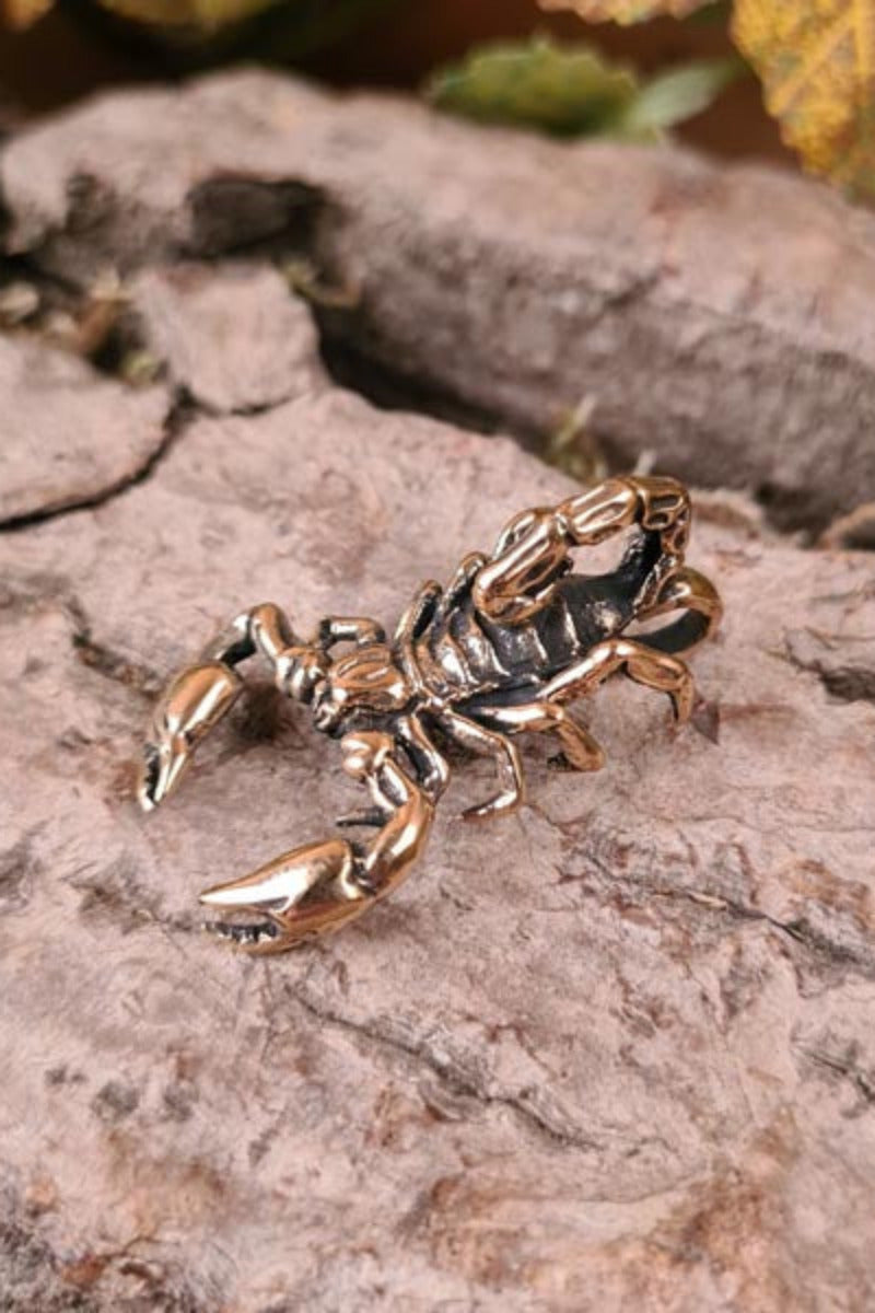 LARP Scorpion Amulet made of Bronze