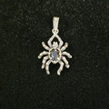 Anhänger Kristallspinne aus Silber