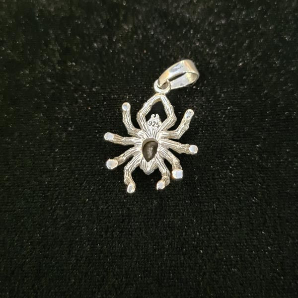 Anhänger Kristallspinne aus Silber
