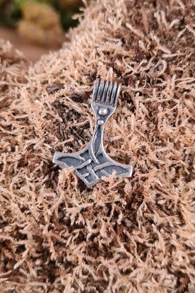 Anhänger Thors Hammer aus Silber