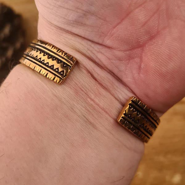 Early Medieval bronze bracelet