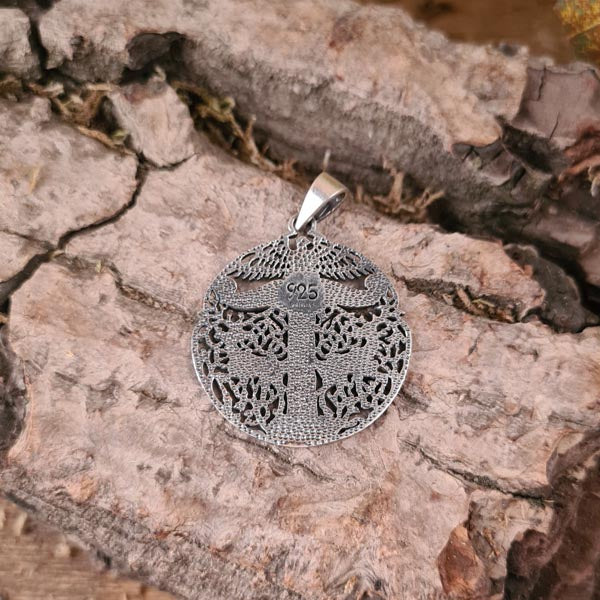 Asatru Amulett Irminsul aus Silber