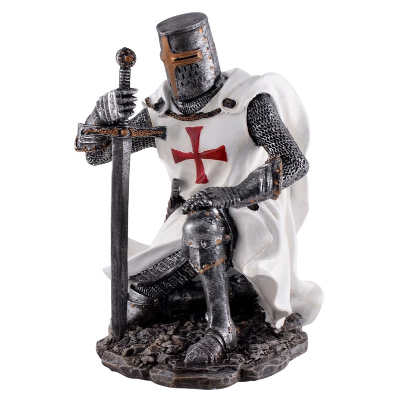 Praying Templar - hand-painted