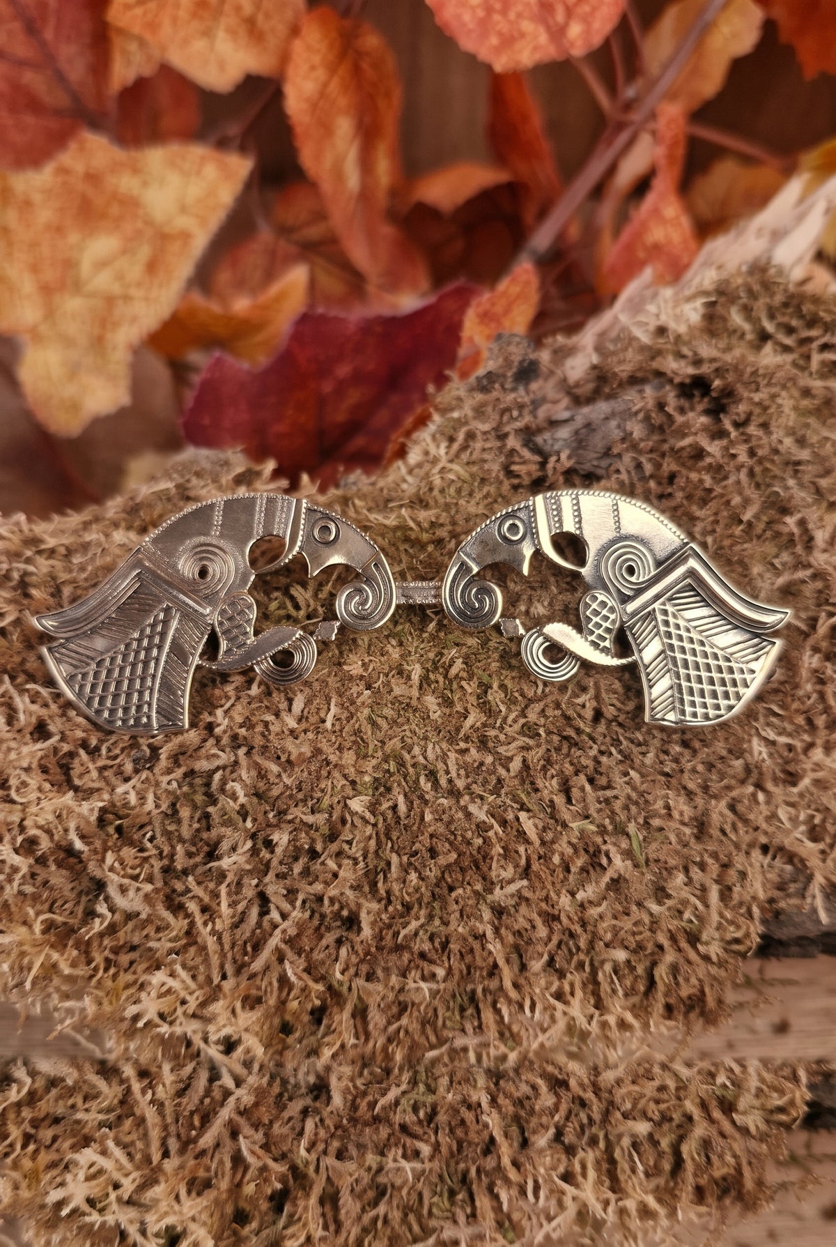 Bronze Garment Clasp Vendel Ravens