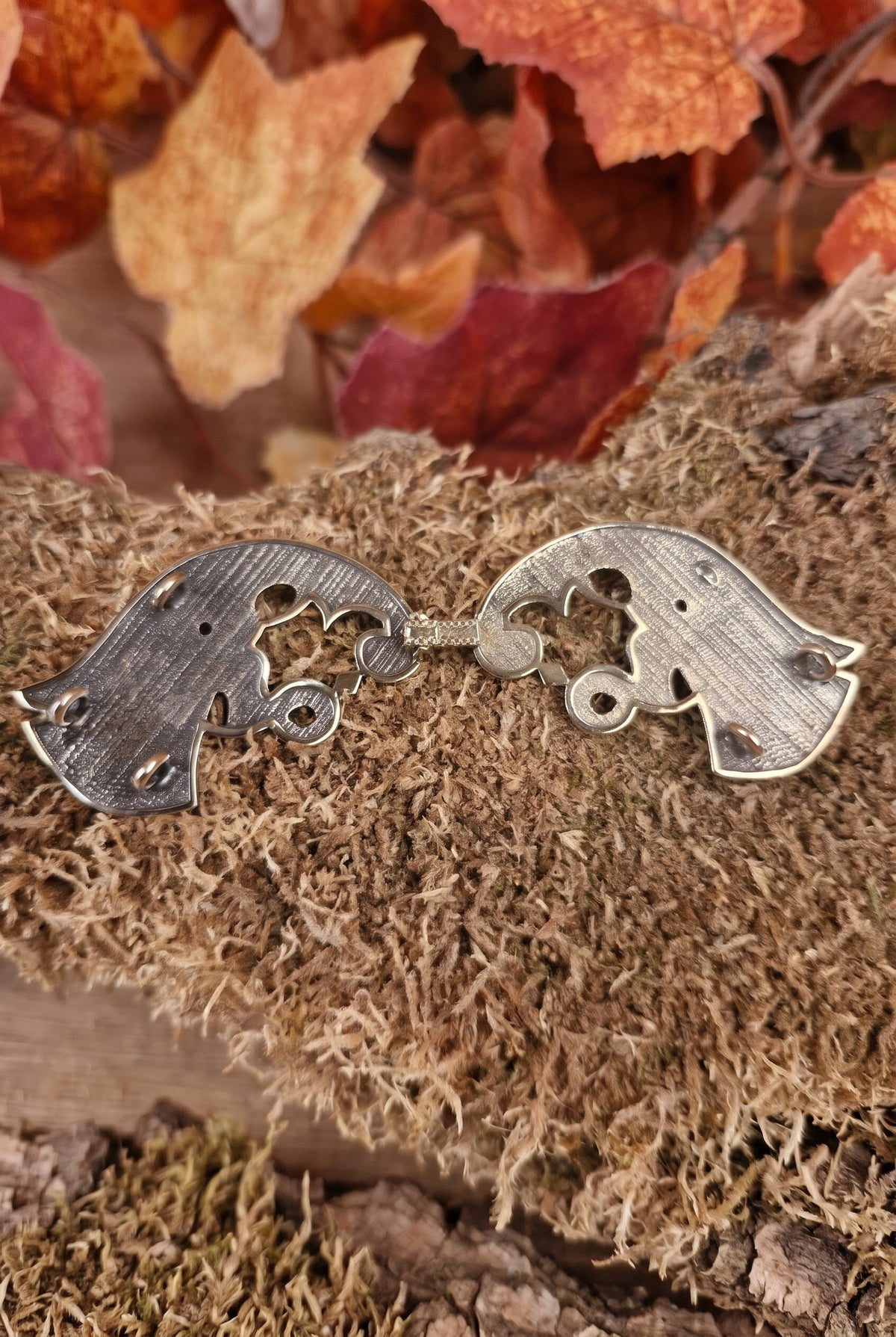 Bronze Garment Clasp Vendel Ravens