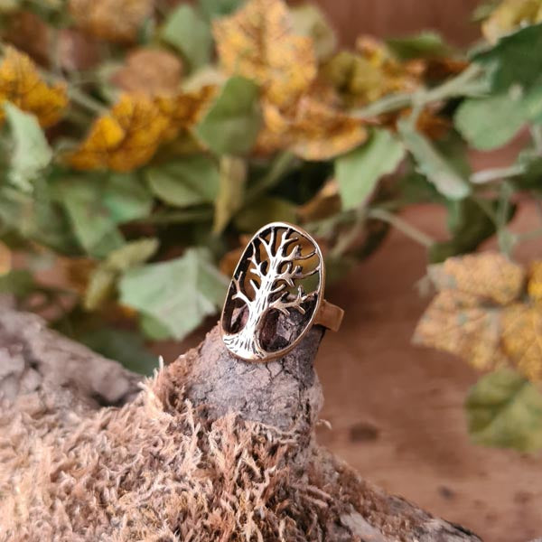 Bronze Ring Tree of Life