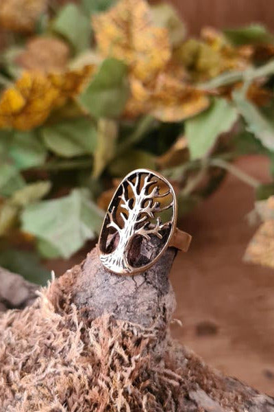 Bronze Ring Tree of Life