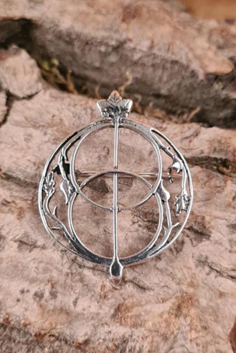 Fantasy Brooch Avalon made of Silver