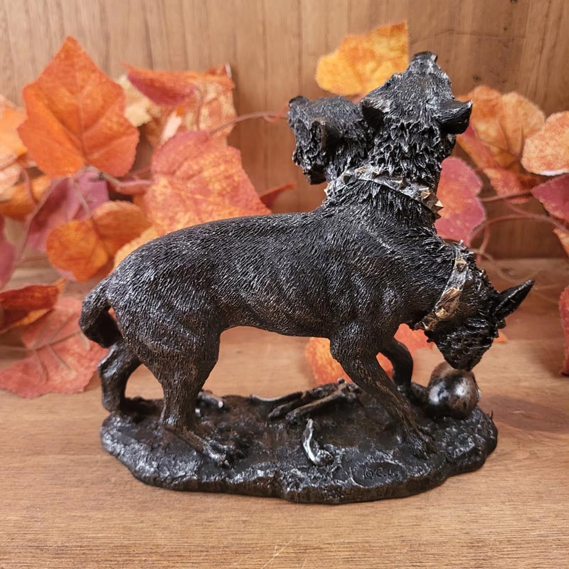 Cerberus der dreiköpfiger Höllenhund - handbemalt