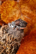 Claddagh-Ring aus Silber