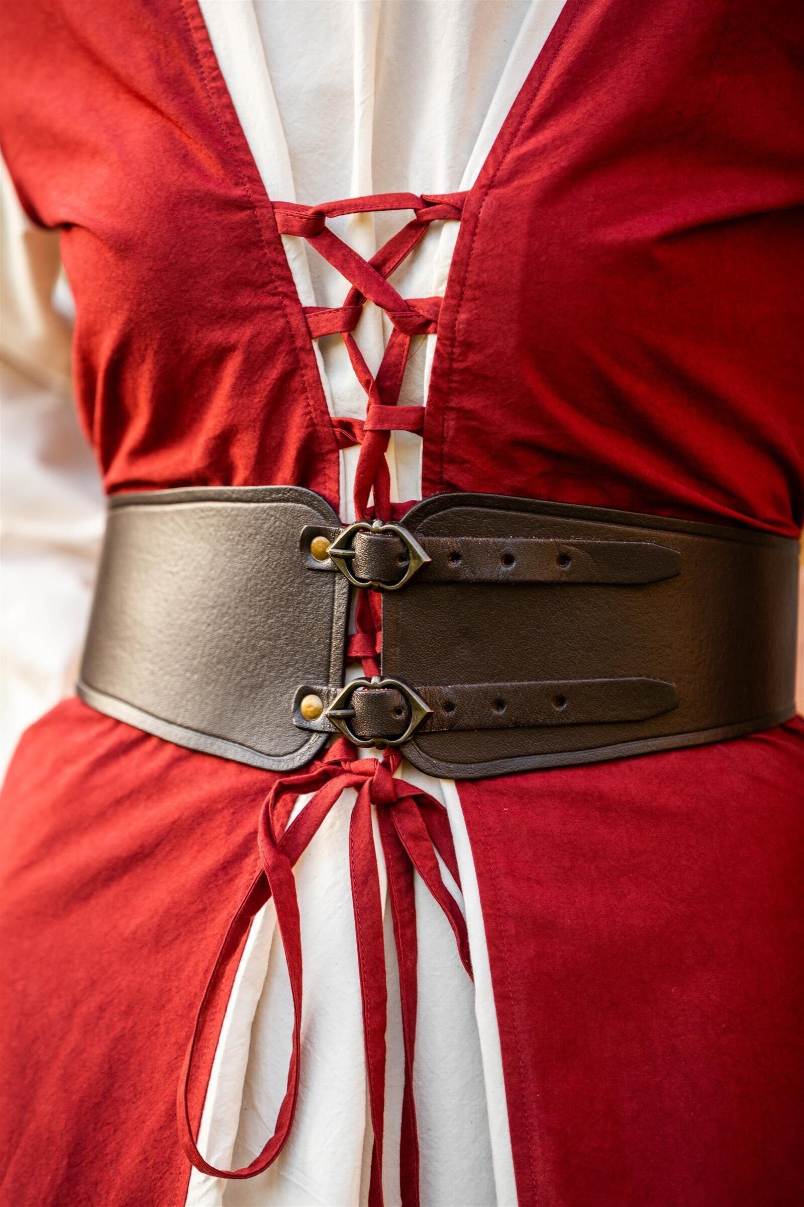 Damen Miedergürtel aus Leder