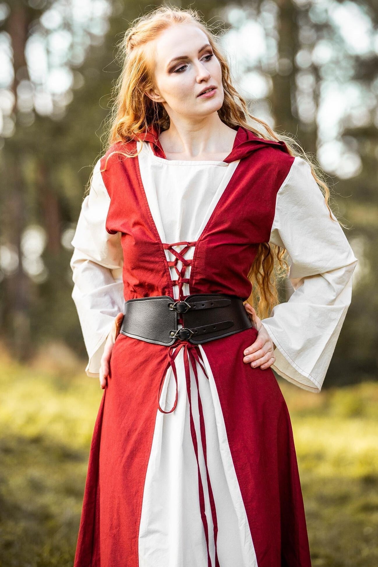 Damen Miedergürtel aus Leder
