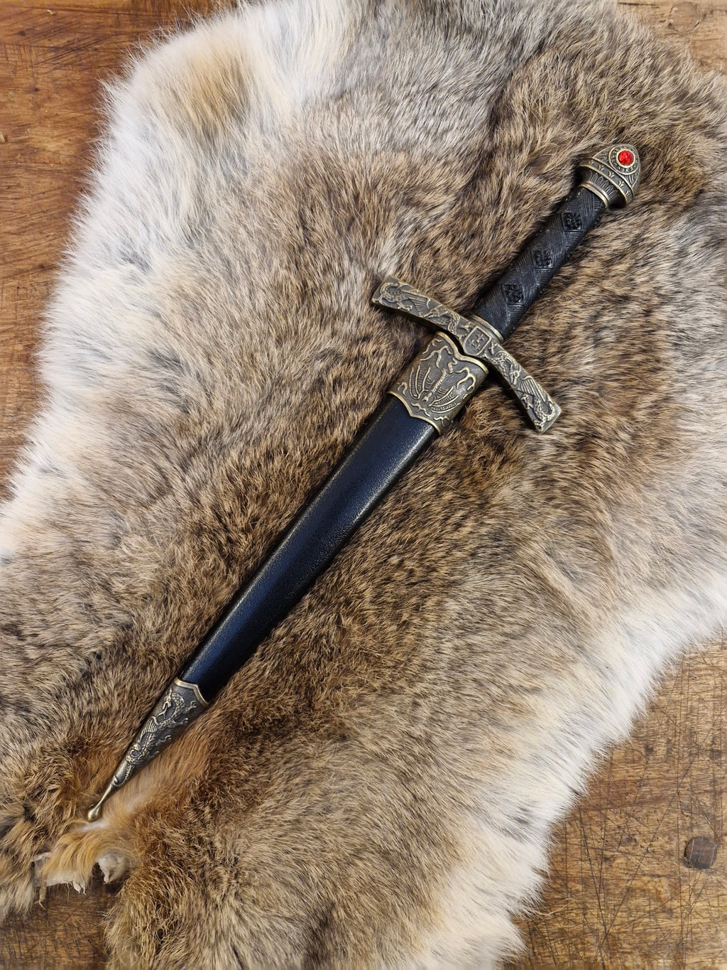 Decorative Dagger Sigurd with Sheath