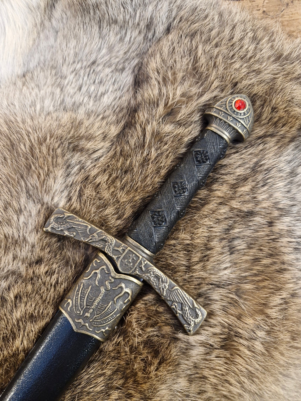 Decorative Dagger Sigurd with Sheath