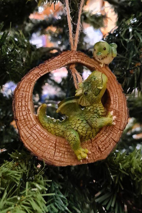Dragon Hanging Decorations Set - Hand-Painted