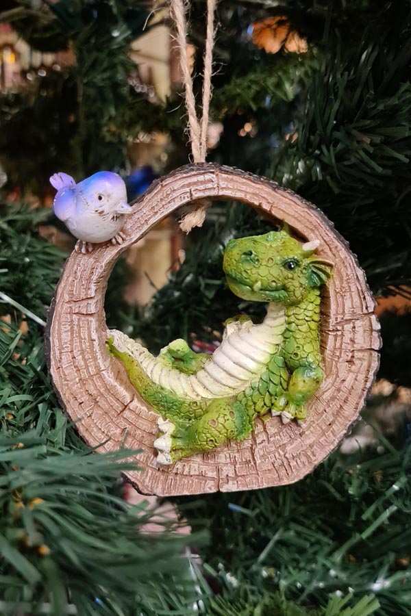 Dragon Hanging Decorations Set - Hand-Painted