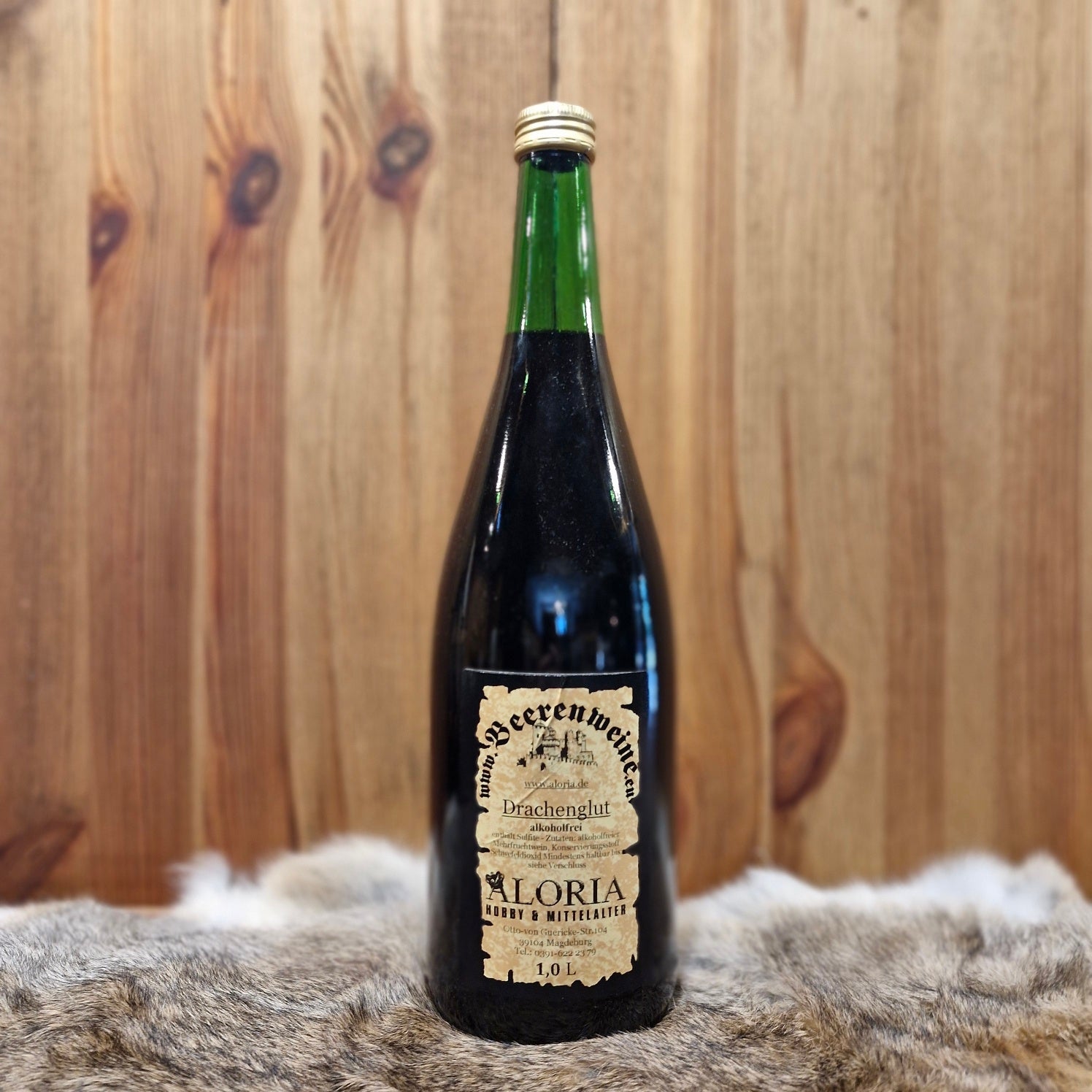 Dragon's Glow - Mead with Cherry & Elderflower Wine - Non-alcoholic