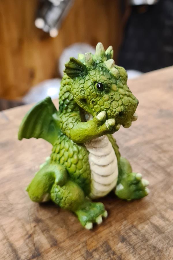Die drei Weisen Drachen - handbemalt