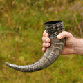 Genuine Water Buffalo Drinking Horn