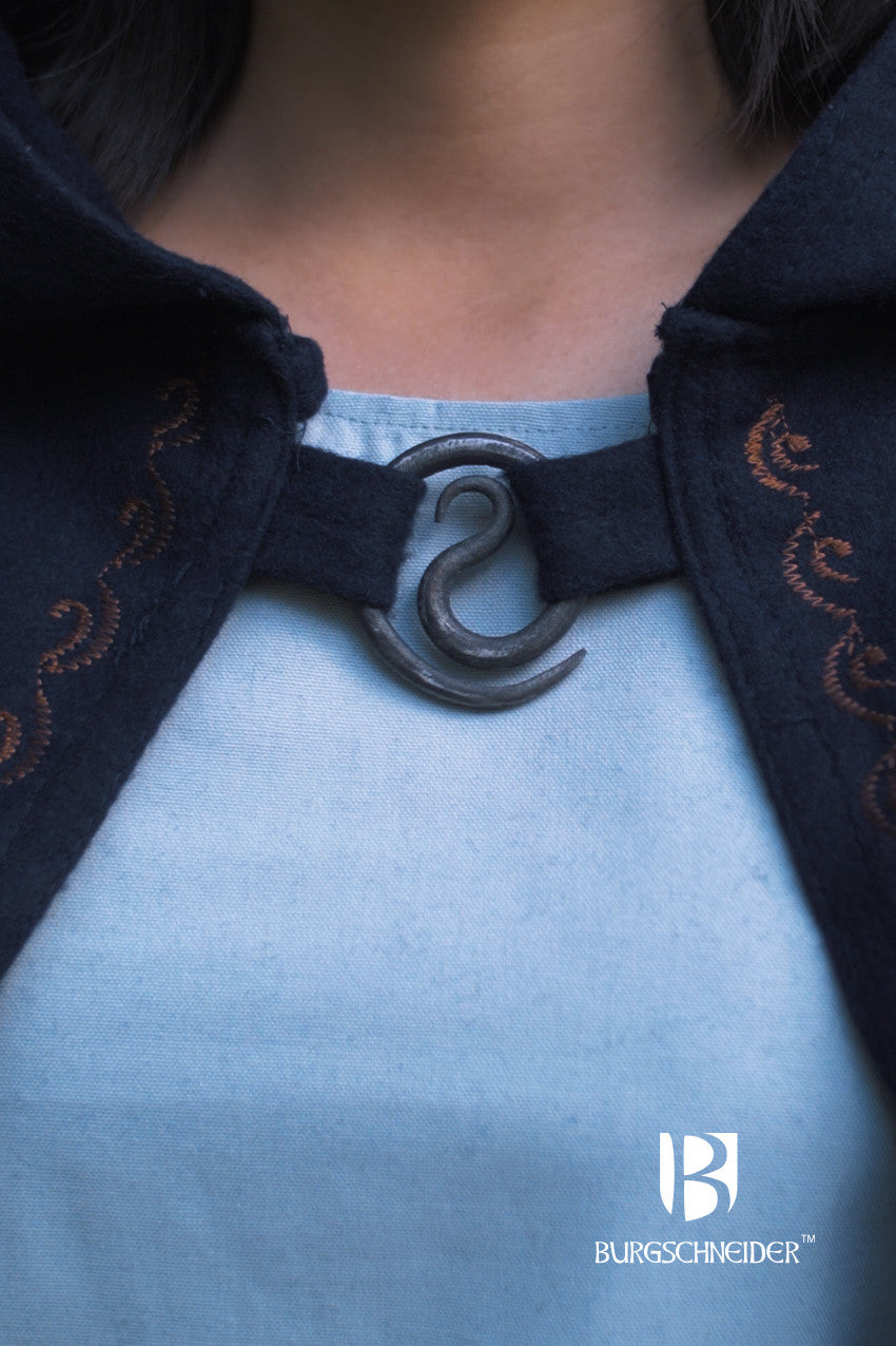 Fantasy Spiralfibel Lukka aus Stahl von Burgschneider