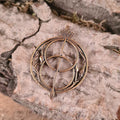 Fantasy Amulett Avalon von Chalice Wells aus Bronze