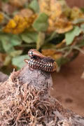Fantasy Ring Dragon Claw made of Bronze