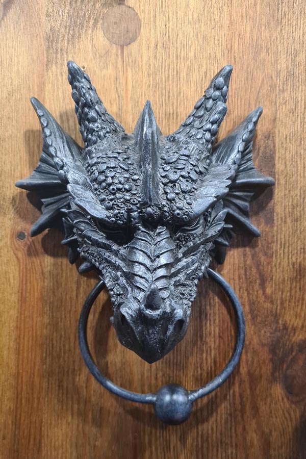 Fantasy Türklopfer Drachenkopf