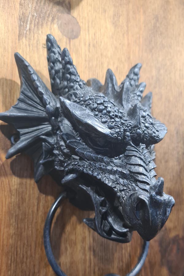 Fantasy Türklopfer Drachenkopf