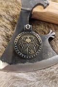 Viking Amulet Odin's Ravens made of Pewter