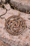 Frankish Amulet Alfhild, Bronze