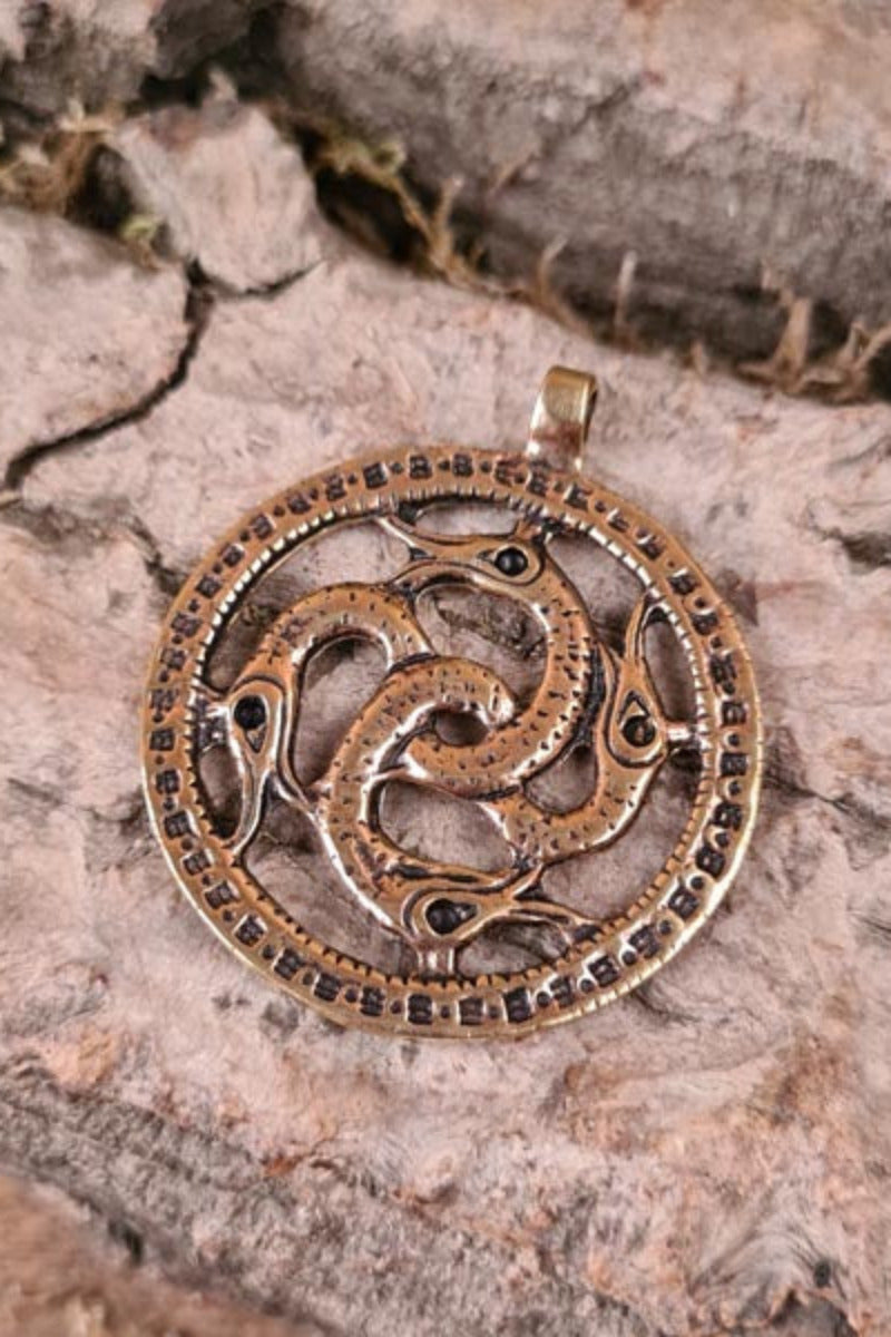 Frankish Amulet Alfhild, Bronze