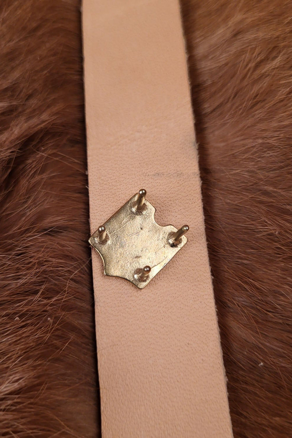 Early Medieval Belt Fitting Birka, Bronze, for 1.5 cm Strap - Replica